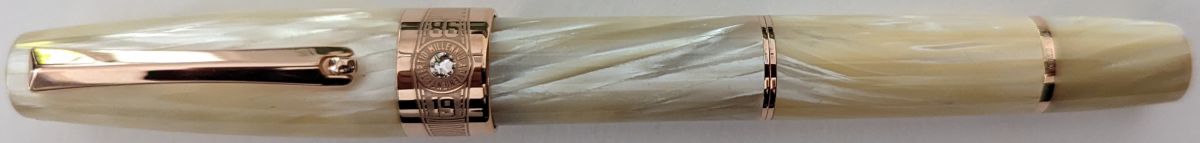 Montegrappa Legacy Extra Grande Celluloid Ivory Fountain Pen