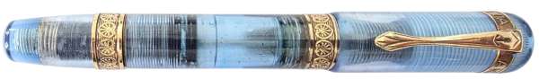 Ancora Demonstrator Cielo Blue Fountain Pen
