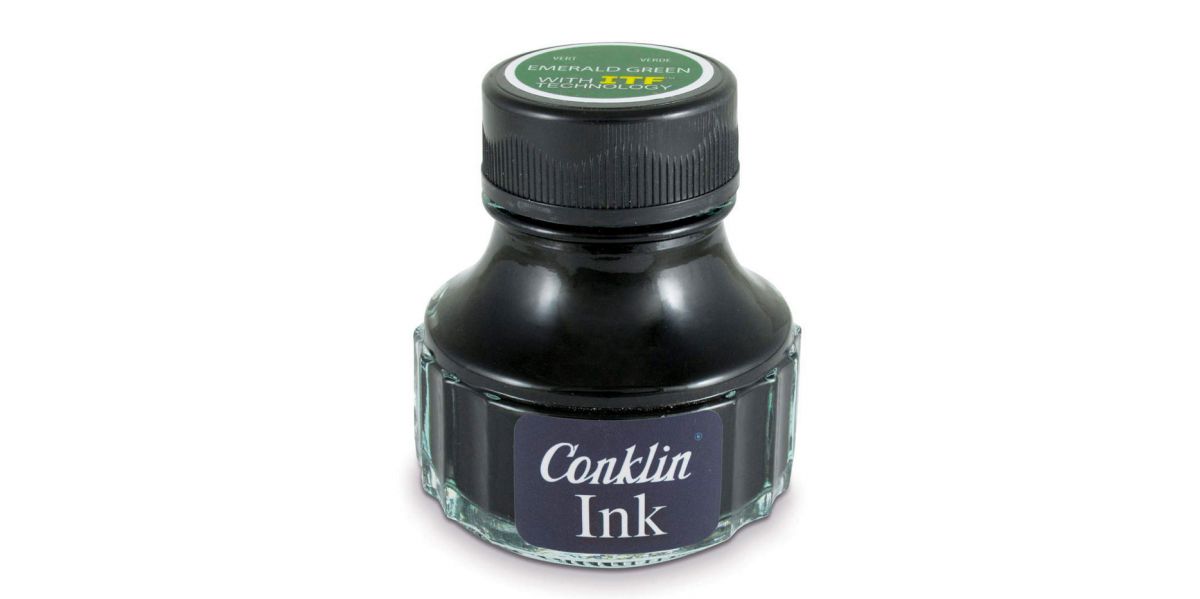 CONKLIN INK - Conklin Ink Bottle 60ml Kelly Green