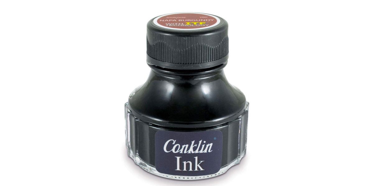  Conklin Ink Bottle 90ml Napa Burgundy