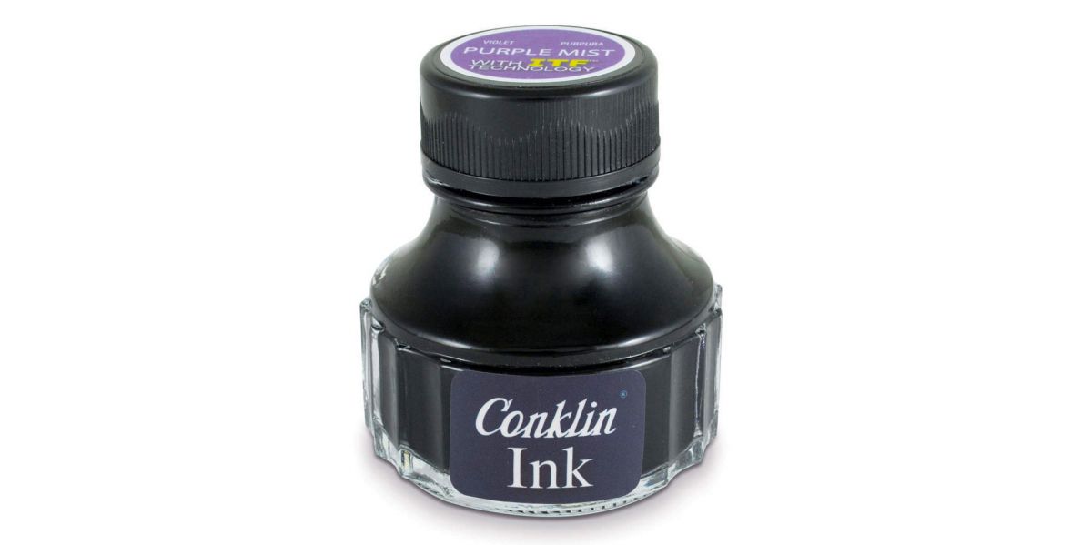 Conklin Ink Bottle 90ml Purple Mist