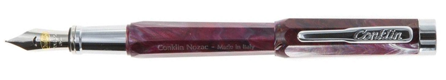 Conklin Nozac Toledo Red Fountain Pen