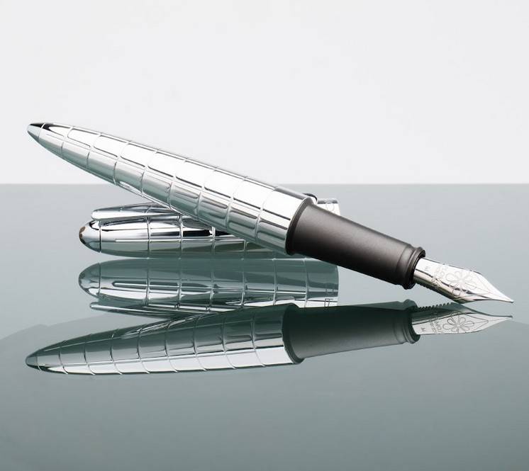 Geometry Pen Diplomat Aero Rhomb Modern Geometry Fountain Pen Steel Nib