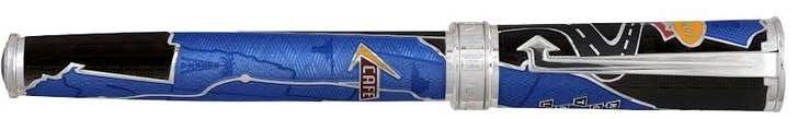 Route 66  - David Oscarson Route 66 Sapphire Onyx  Fountain Pen
