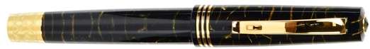 King Royal Flush Oro Blck Omas Celluloid Limited Edition 88 Fountain Pen King Royal Flush Oro Blck Omas Celluloid Limited Edition 88 Fountain Pen