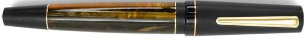 Alpha - Maiora Impronte Orange and Black Fountain Pen Flessible nib SALE *^*^