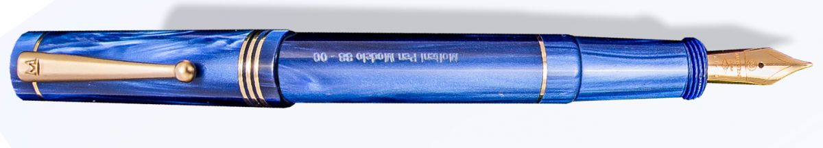 Molteni Pen Modelo 88 Midnight Blue Fountain Pen Jowo 14K or Steel nib