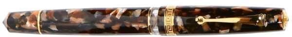 Minerva Terra di Siena Gold Trim Fountain Pen Minerva Terra di Siena Gold Trim Fountain Pen