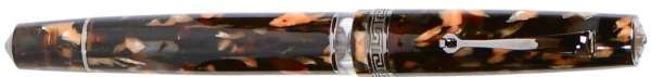 Minerva Terra di Siena Grey Ruthenium Trim Fountain Pen Minerva Terra di Siena Grey Ruthenium Trim Fountain Pen