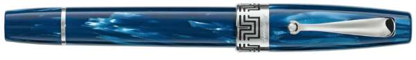 Montegrappa Extra 1930 Mediterranean Blue Celluloid Fountain Pen Montegrappa Extra 1930 Mediterranean Blue Celluloid Fountain Pen