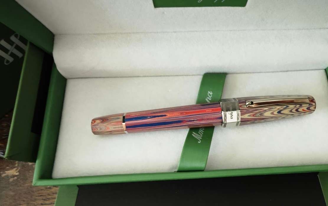 Montegrappa Otto Octagon Ebonite Bespoke Fountain Pen #1