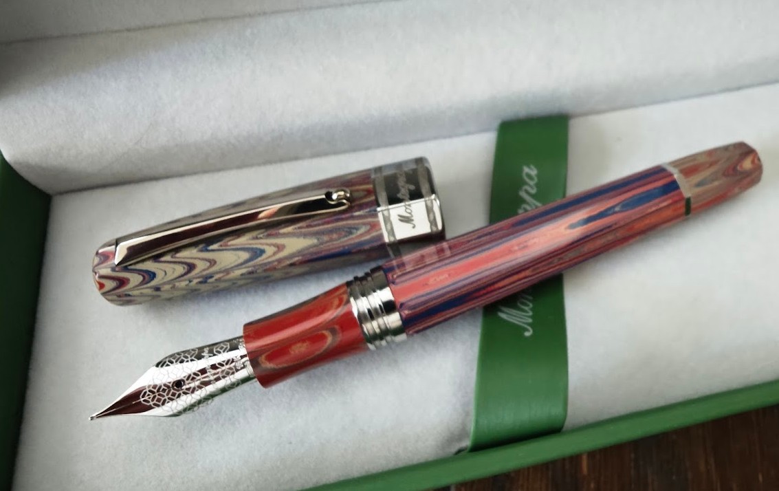 Montegrappa Otto Octagon Ebonite Bespoke Fountain Pen #1