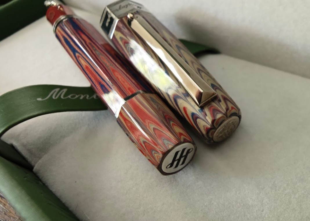 Montegrappa Otto Octagon Ebonite Bespoke Fountain Pen #1