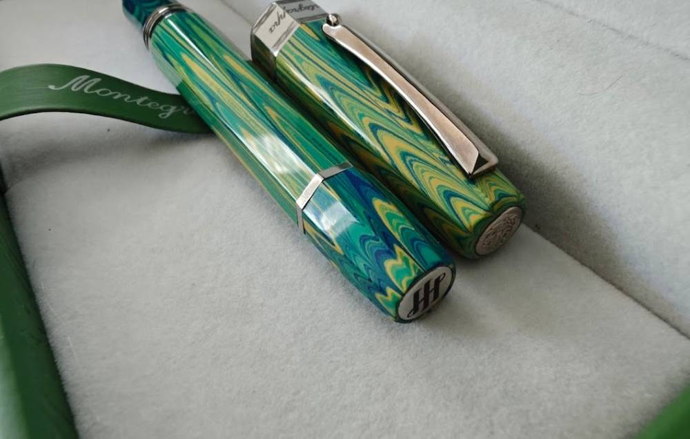 Montegrappa Otto Octagon Ebonite Bespoke Fountain Pen #7