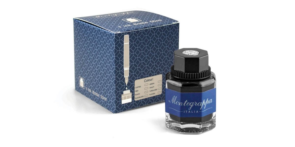 Montegrappa Blue Ink Bottle 50 ml