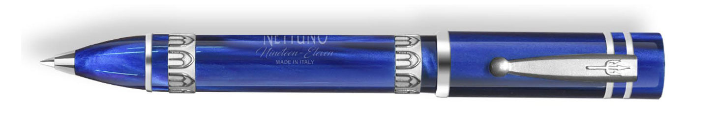 Nettuno 1911 Nineteen Eleven OCEANO DEEP BLUE  Ballpoint