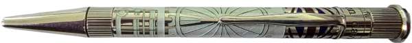 David Oscarson London Guilloche White Ballpoint #2