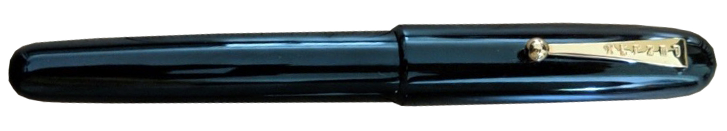 Penlux Black Raw Gold Fountain Pen