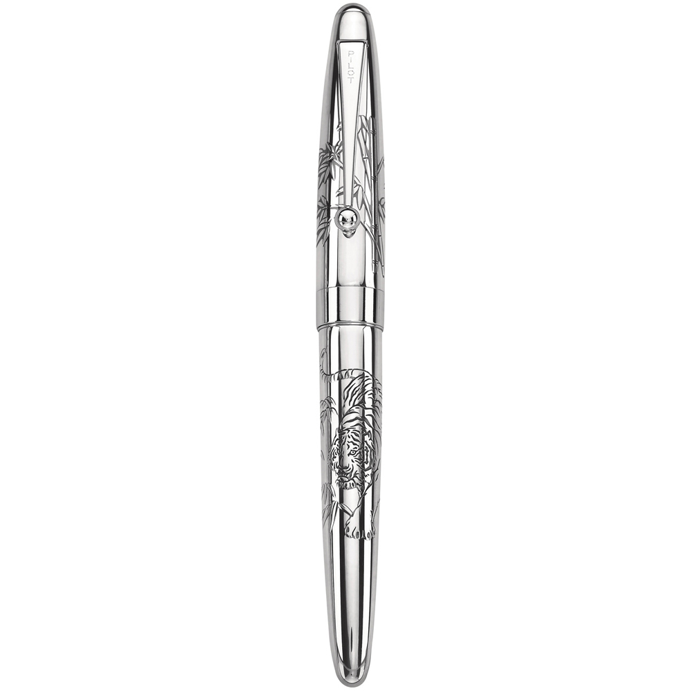 STERLING SILVER PILOT シャープペン Pilot Sterling Collection Tiger Fountain Pen