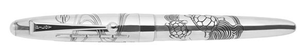 Pilot Sterling Collection Turtle Fountain Pen