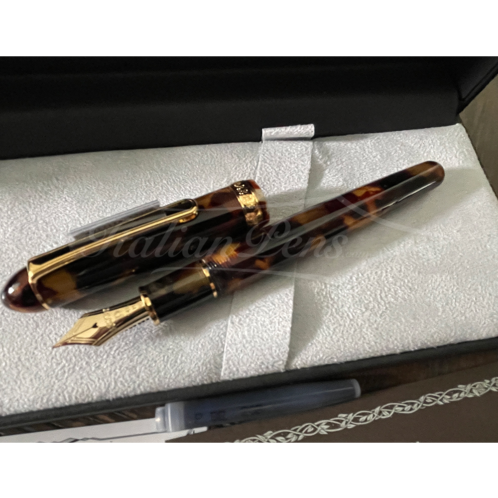 Platinum Füllfederhalter Ptb-35000s #67-4 Zelluloid Ishigaki