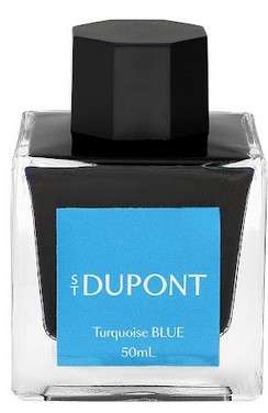  S.T. Dupont Ink Bottle Turqoise Blue 50ML