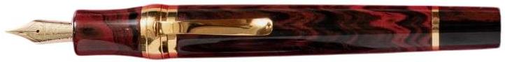 Stipula DaVinci Capless Ebonite Strawberry Trail Fountain Pen 