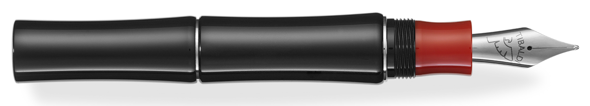 Tibaldi Bamboo Rich Black Fountain Pen