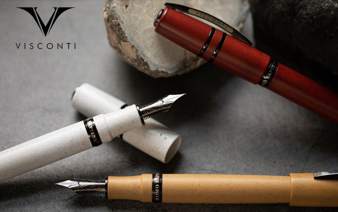 Sapiens Color Visconti Homo Sapiens Lava Color Sandstorm Fountain Pen