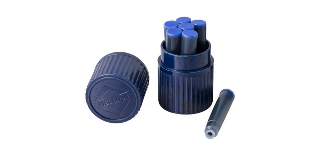 Visconti Fountain Pen Ink Cartridges blue