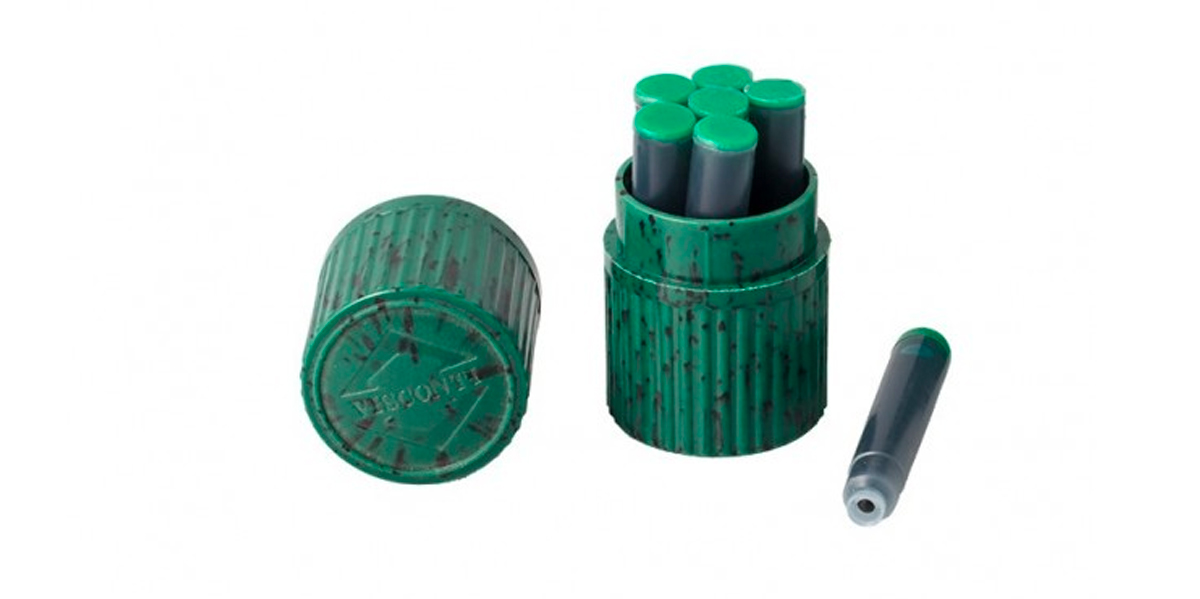Visconti Fountain Pen Ink Cartridges Green