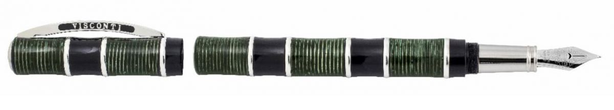 Visconti Asia Bamboo Green Fountain Pen