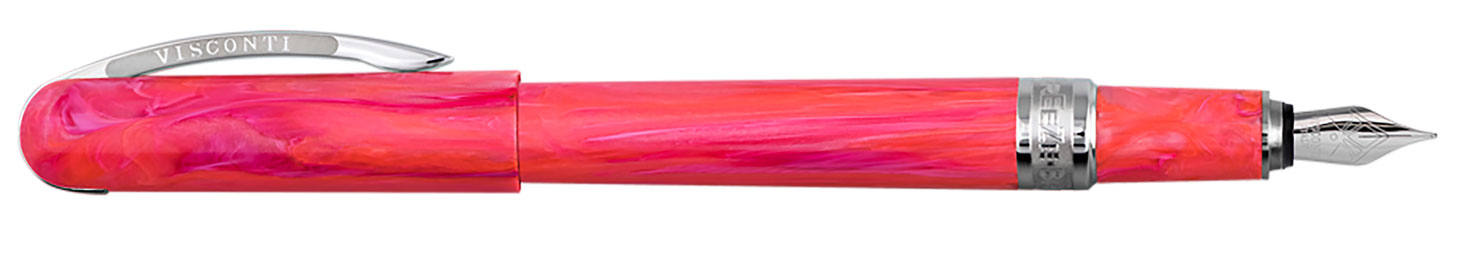 Visconti Breeze Fountain Pen - Cherry 