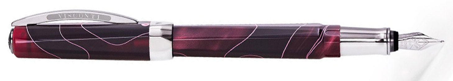 Visconti Vertigo Red Fountain Pen 
