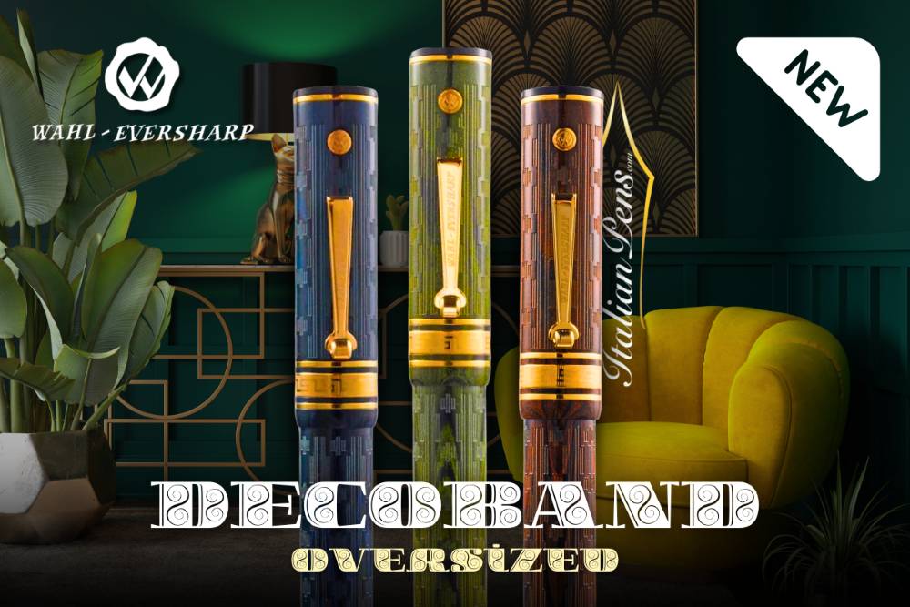 Wahl- Eversharp Decoband Ebonite Chased