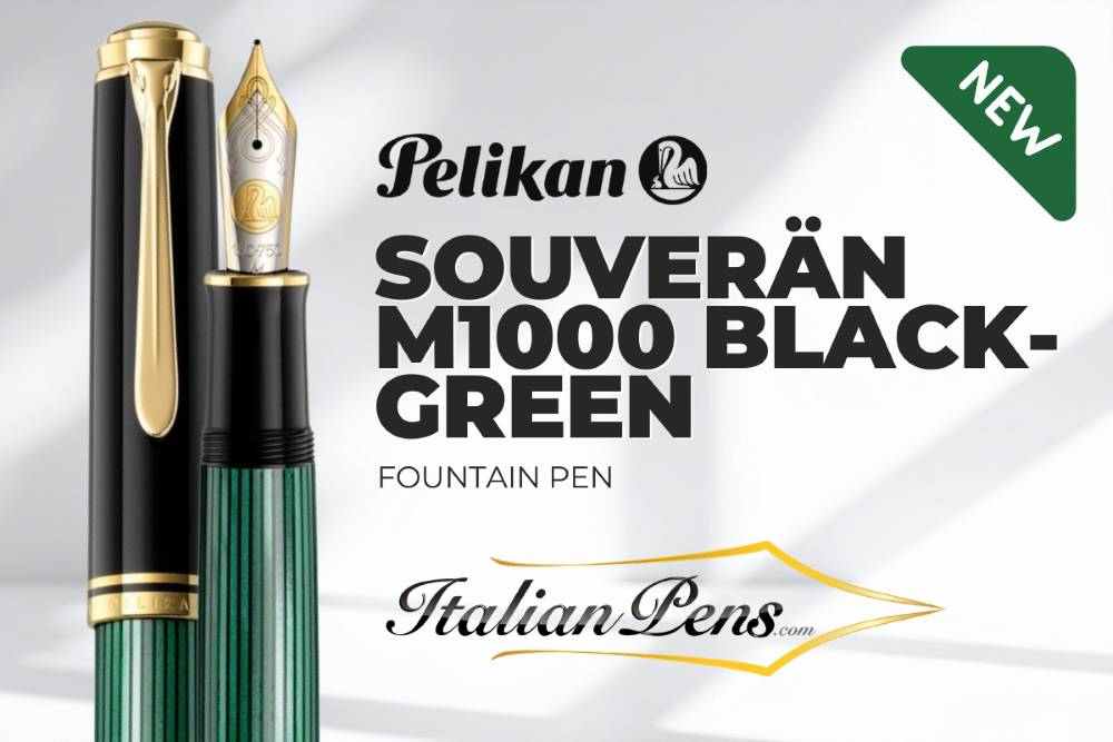 Pelikan Souverän Green Black M1000