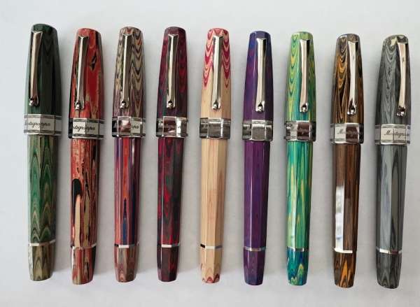 Otto Ebonite Bespoke Fountain Pens Collection