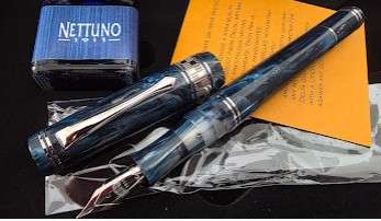 Superba Blue Mamba Fountain Pens Collection