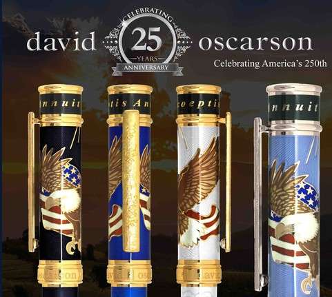 America the Beautiful Fountain Pens Collection America the Beautiful Fountain Pens Collection