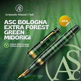  Bologna Extra Forest Green Fountain Pens Collection