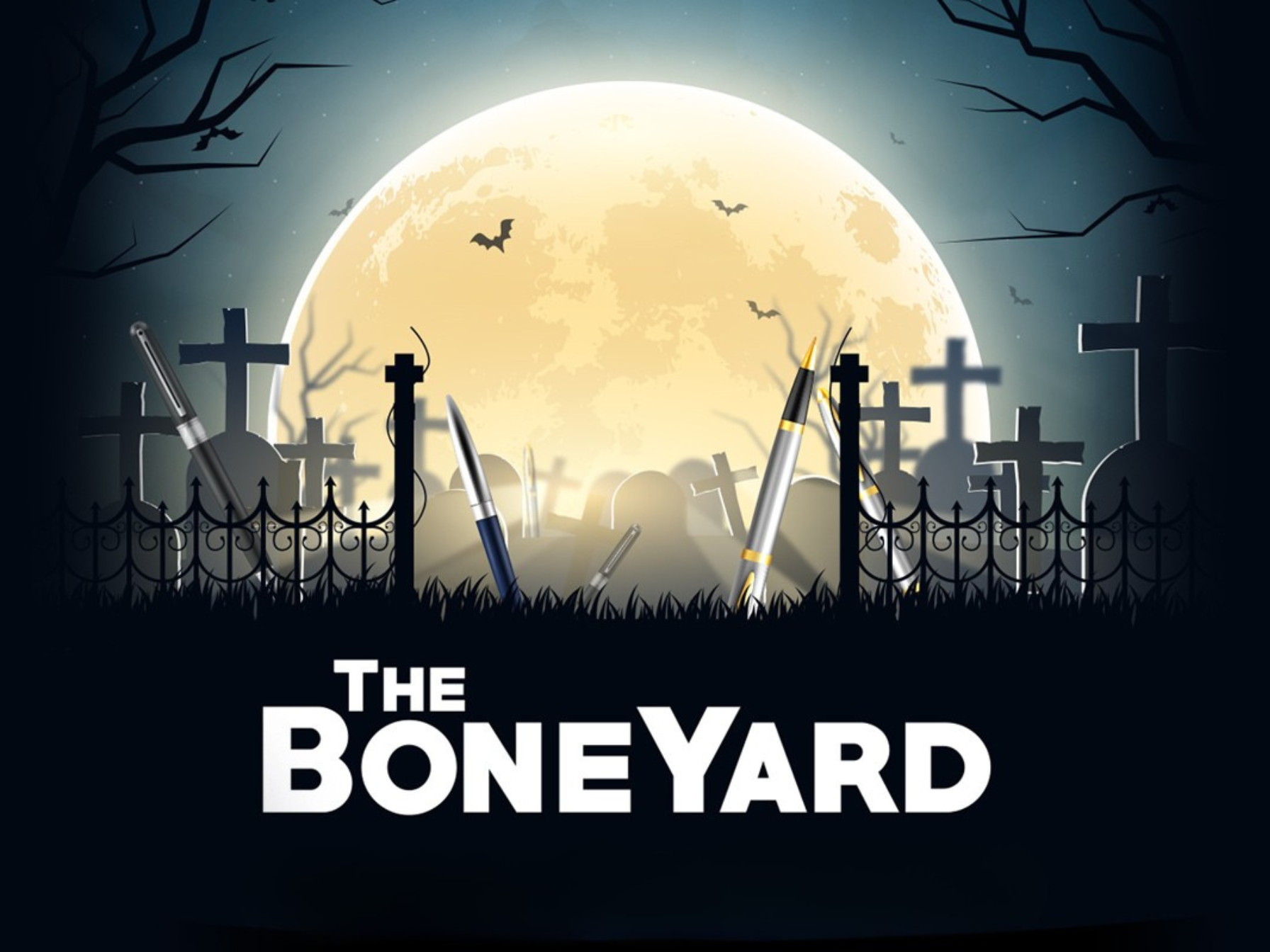 THE BONEYARD SALES Fountain Pen Collection