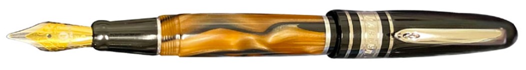 Class Brown Marble Fountain Pens Collection