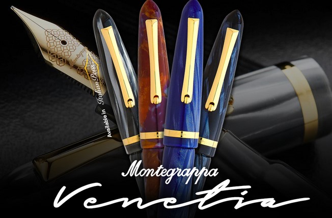 Venetia Celluloid Fountain Pens Collection