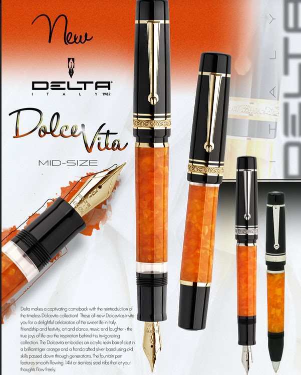 Dolce Vita  Fountain Pens Collection