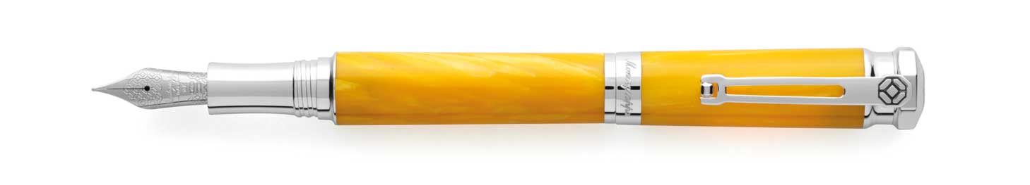 Montegrappa Emozione Fountain Pen, Yellow