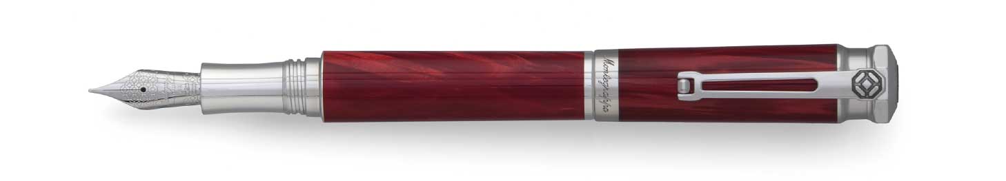 Montegrappa Emozione Fountain Pen, Red