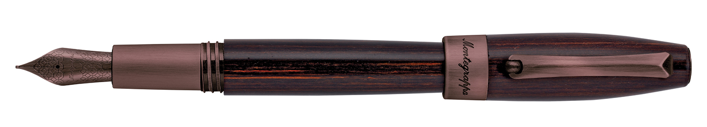Heartwood - Montegrappa Fortuna Heartwood Teak Fountain Pen