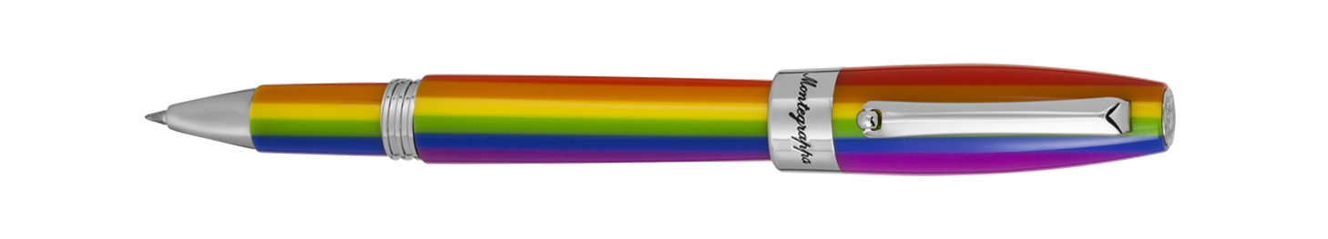 Rainbow - Montegrappa Fortuna Rainbow Rollerball with Scarf